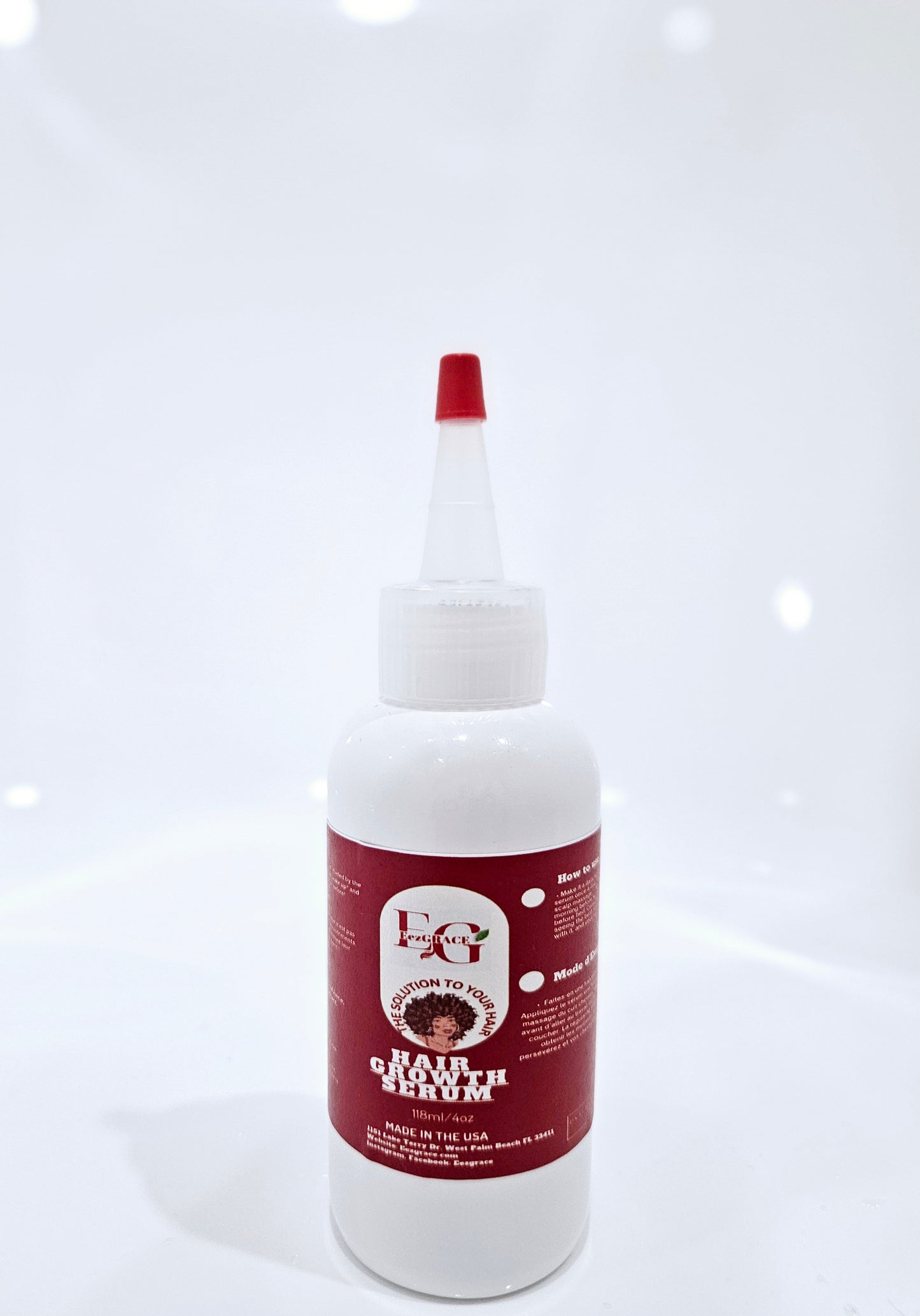 a)SÉRUM DE CROISSANCE 5 oz