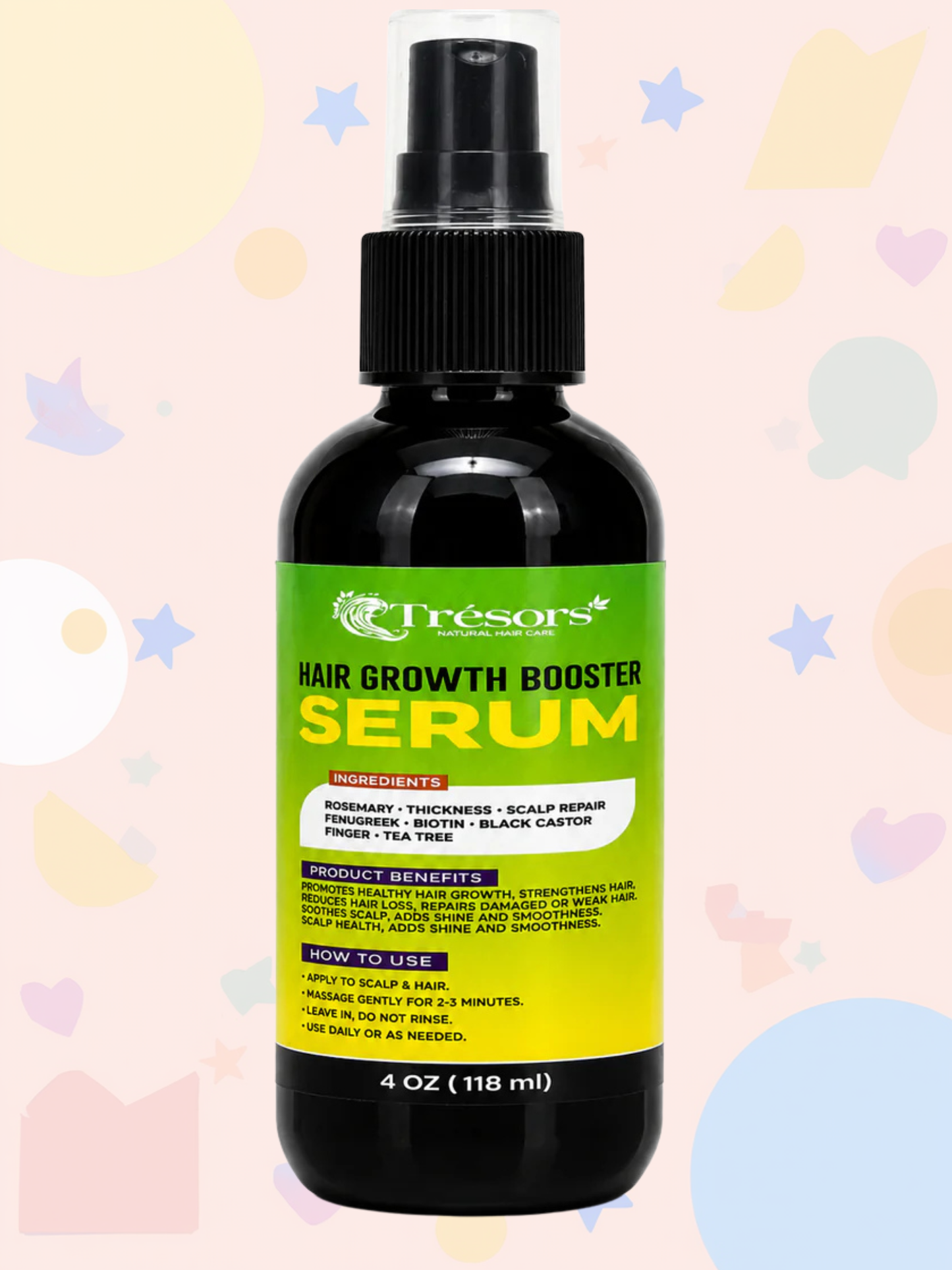 SÉRUM CAPILLAIRE NATUREL – Force & Vitalité